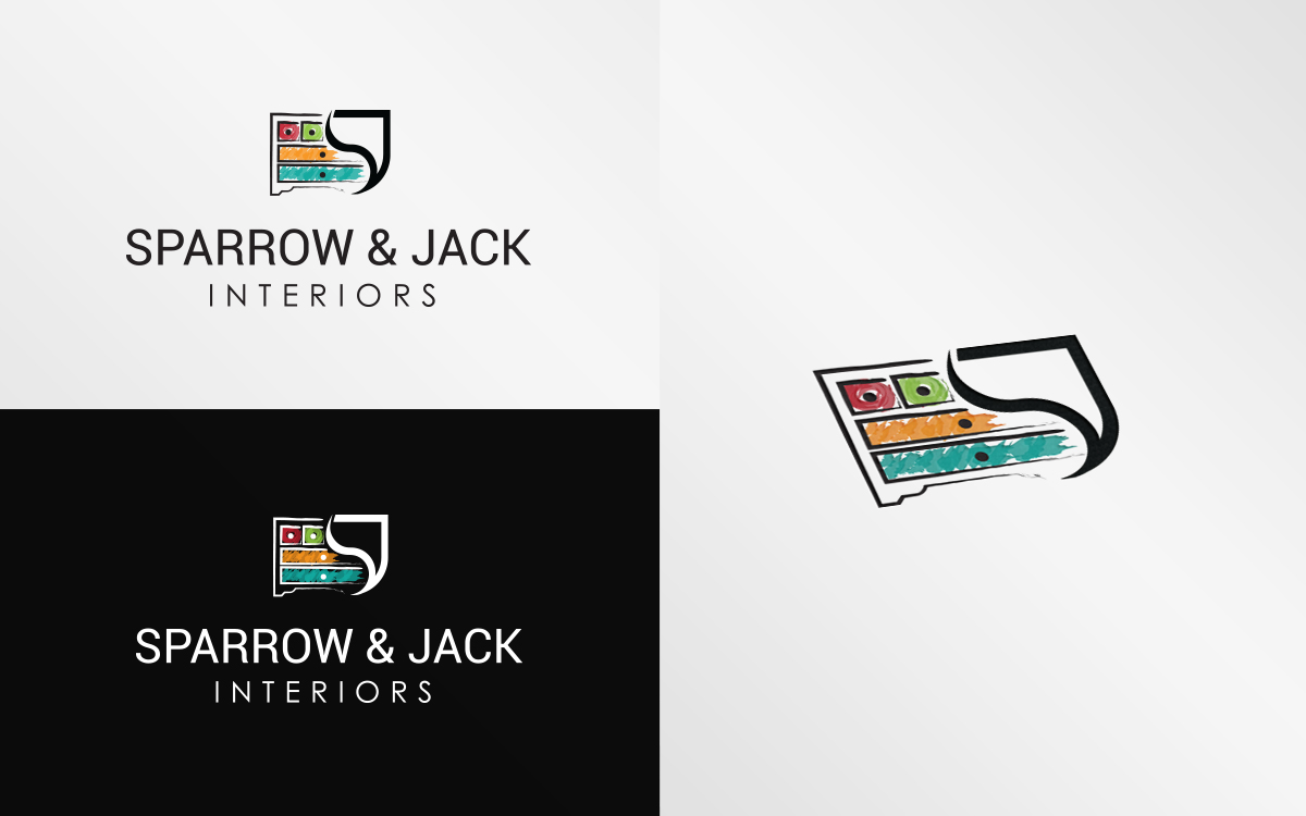Logo Design by Grafactory for Sparrow & Jack Interiors | Design #6163214