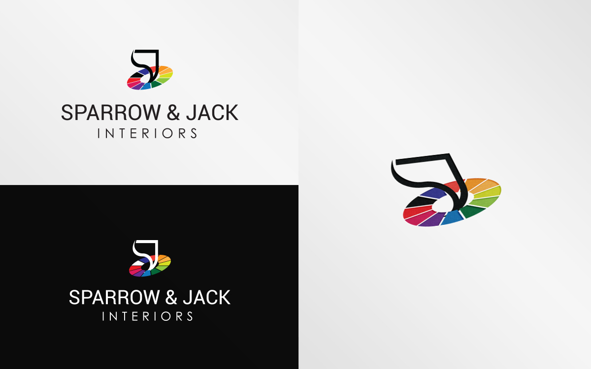 Logo Design by Grafactory for Sparrow & Jack Interiors | Design #6163279