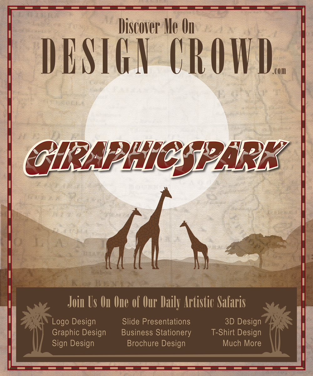 Graphic Design by GiraphicSpark for DesignCrowd LLC | Design #6315854