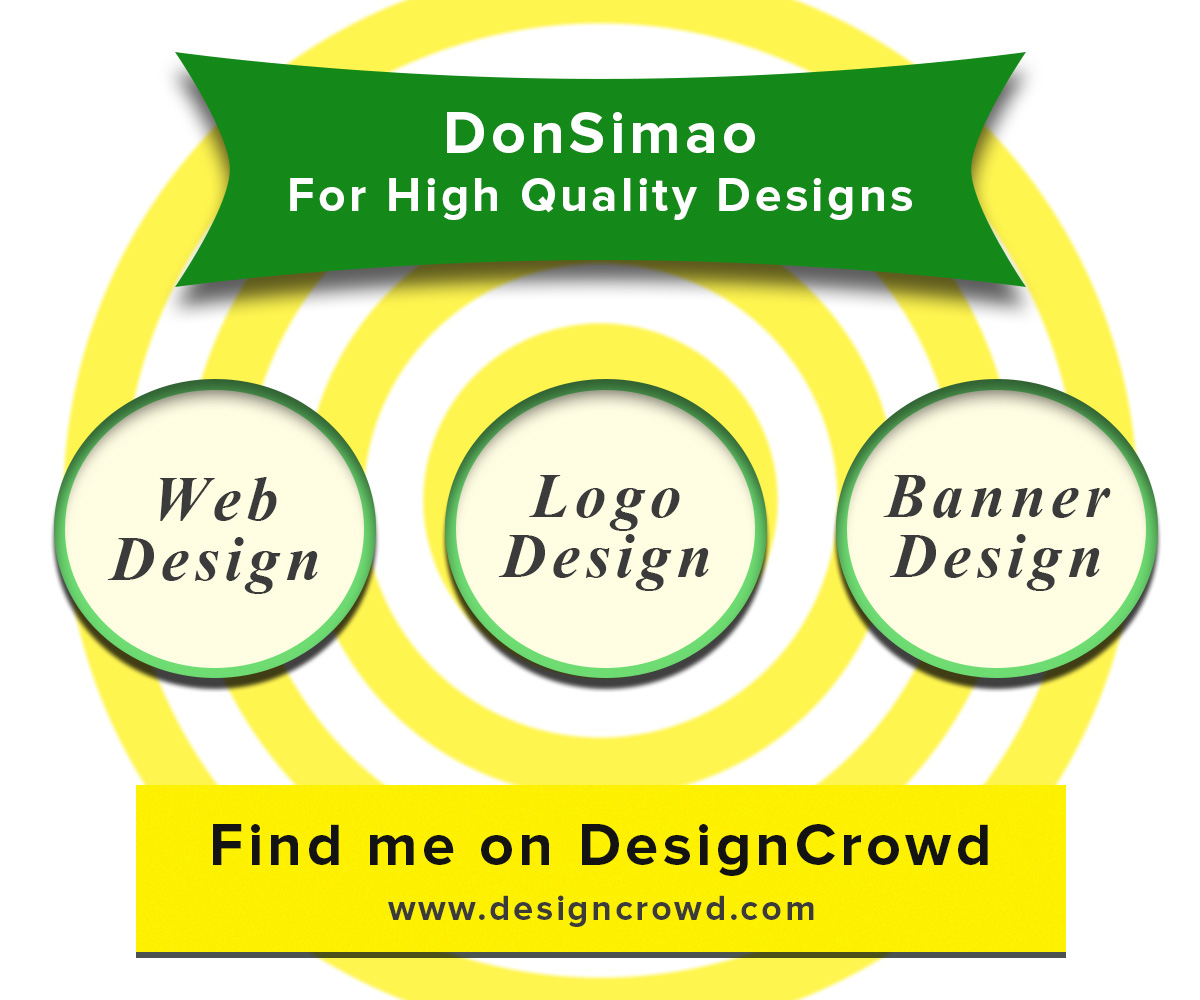Diseño Gráfico por DonSimao para DesignCrowd LLC | Diseño #6272162