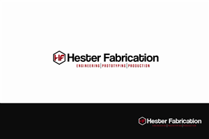Hester Fabrication, Engineering, Prototyping, Production | Logo Design by Senseless
