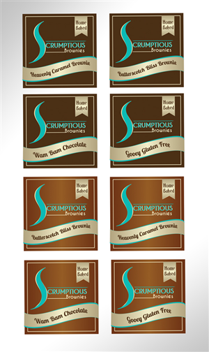 Diseño de Empaque por Hida Aja™ para scrumptious munchies | Diseño: #1956434