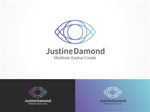 Justine Damond - Meditate. Evolve. Create. | Logo Design by Undo