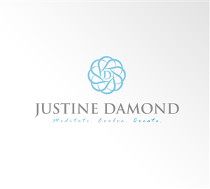 Justine Damond - Meditate. Evolve. Create. | Logo Design by logo_s