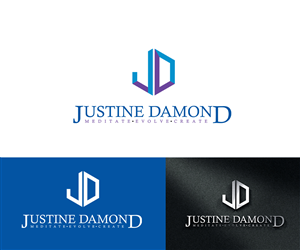 Justine Damond - Meditate. Evolve. Create. | Logo Design by ivan