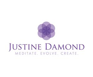 Justine Damond - Meditate. Evolve. Create. | Logo Design by JoGraphicDesign