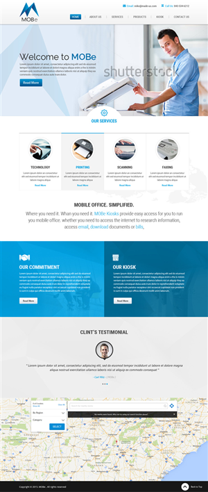 Web Design by OM for this project | Design: #6123539