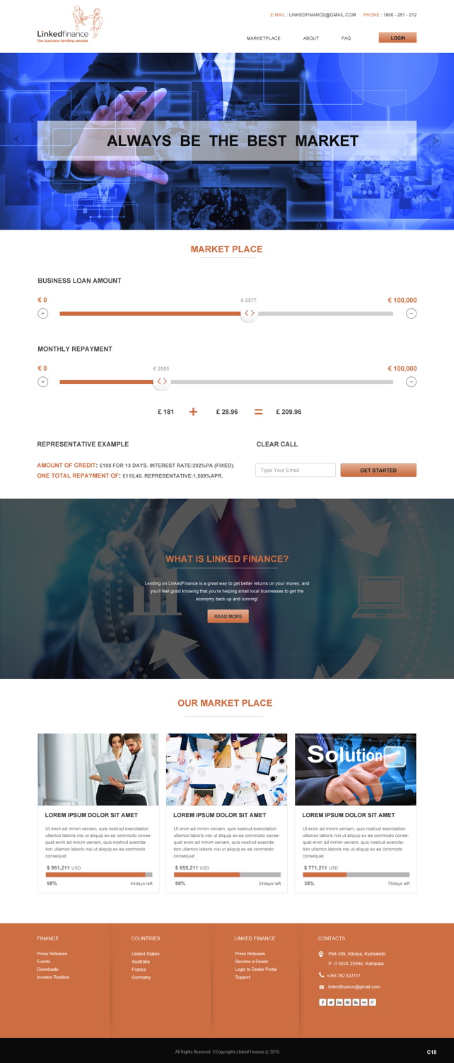 Web Design by pb for this project | Design #6120720