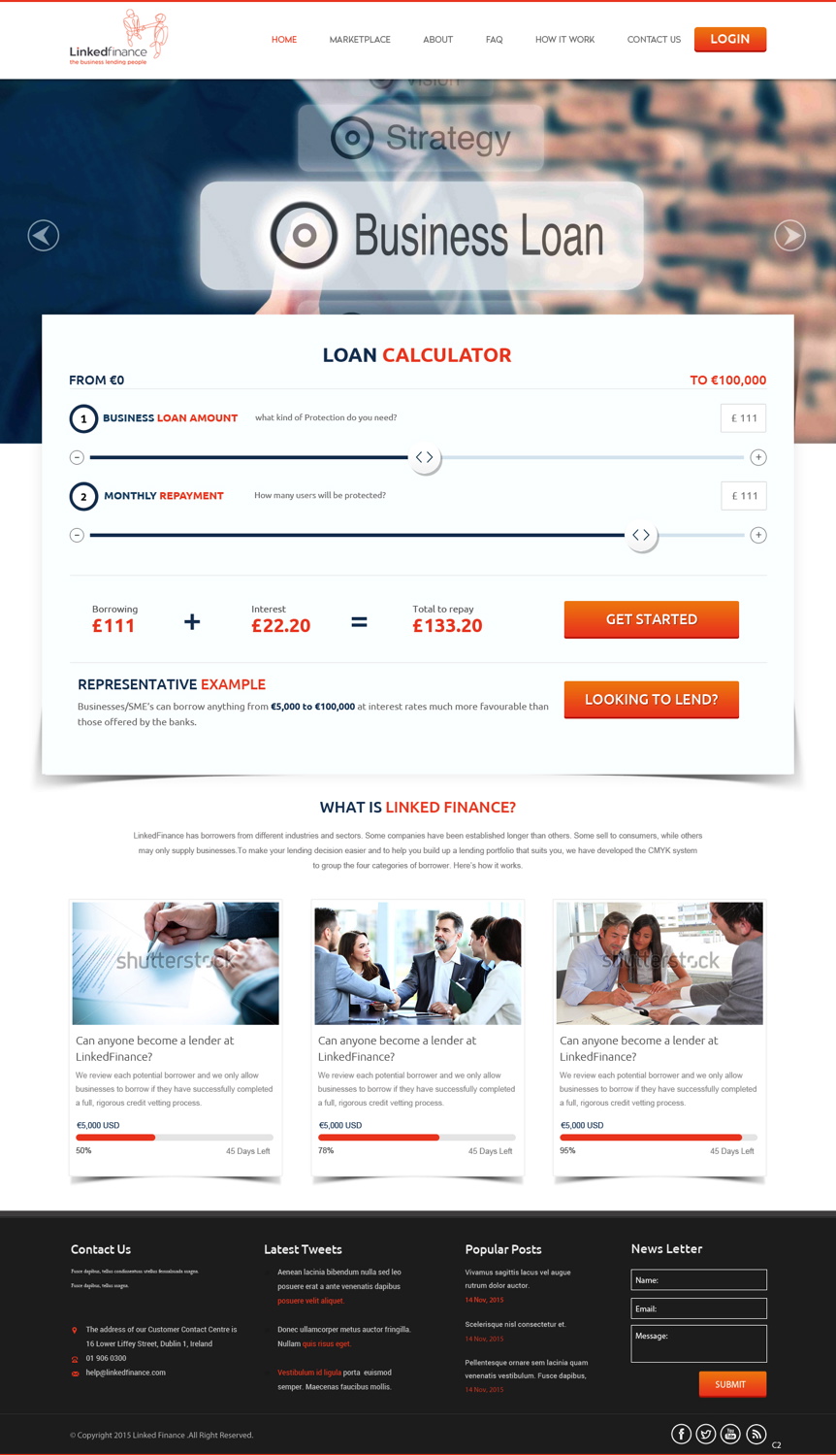 Web Design by pb for this project | Design #6120723