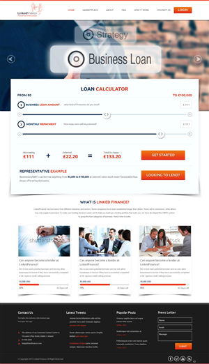 Web Design by pb for this project | Design: #6120723