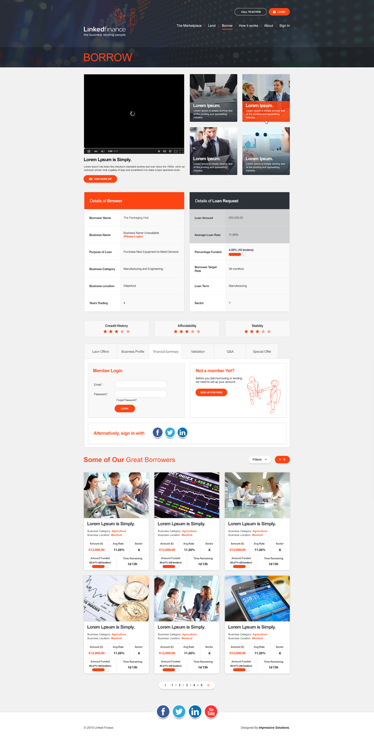 Web Design par Impressive Solutions pour ce projet | Design #6129597