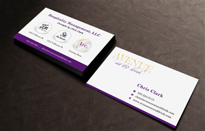 Business Card Design by INDIAN_Ashok for Avenue Eat & Drink | Design: #6110793