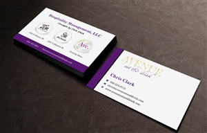 Business Card Design by INDIAN_Ashok for Avenue Eat & Drink | Design: #6110797