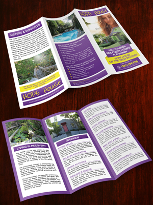 Flyer Design by Sarmishtha Chattopadhyay_loginchange for HOPE House of the Palm Beaches, LLC | Design: #6177830