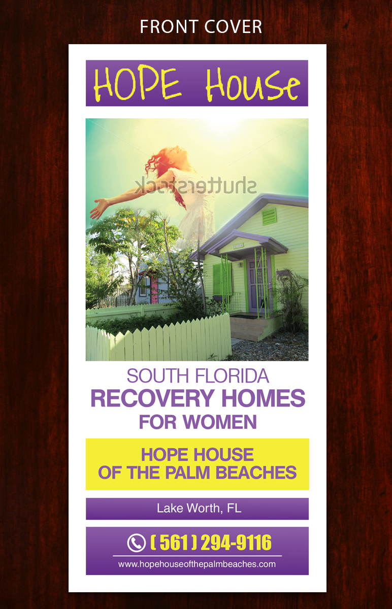 Diseño de Flyer por Sarmishtha Chattopadhyay_loginchange para HOPE House of the Palm Beaches, LLC | Diseño #6180474