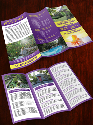 Flyer Design by Sarmishtha Chattopadhyay_loginchange for HOPE House of the Palm Beaches, LLC | Design: #6181654