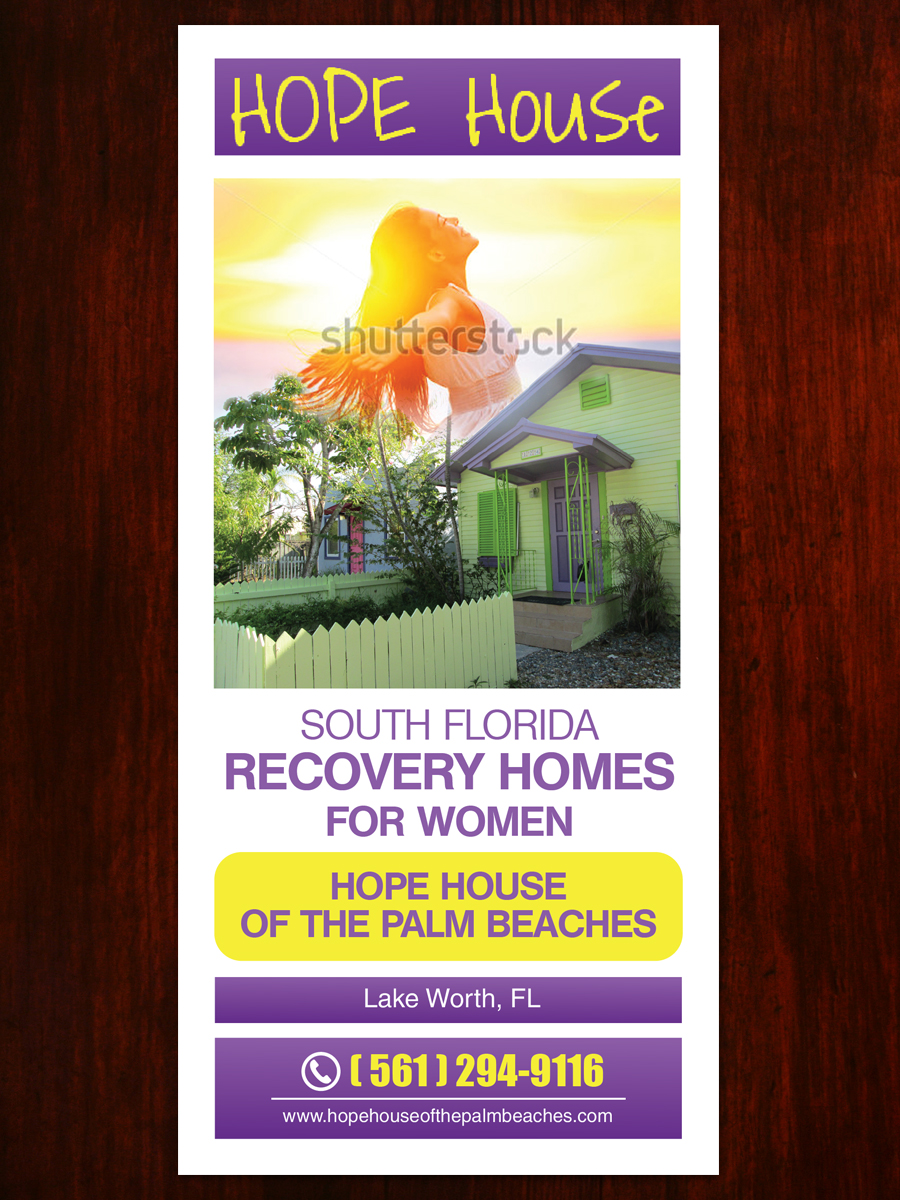 Flyer Design by Sarmishtha Chattopadhyay_loginchange for HOPE House of the Palm Beaches, LLC | Design #6318498