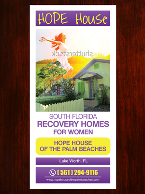 Flyer Design by Sarmishtha Chattopadhyay_loginchange for HOPE House of the Palm Beaches, LLC | Design: #6318507