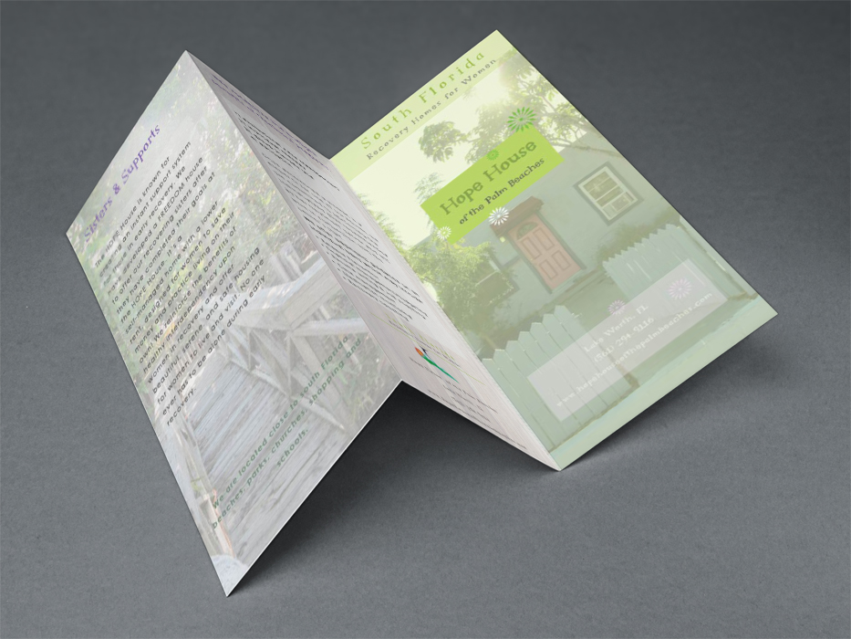 Flyer Design by tmrgldy for HOPE House of the Palm Beaches, LLC | Design #6189076