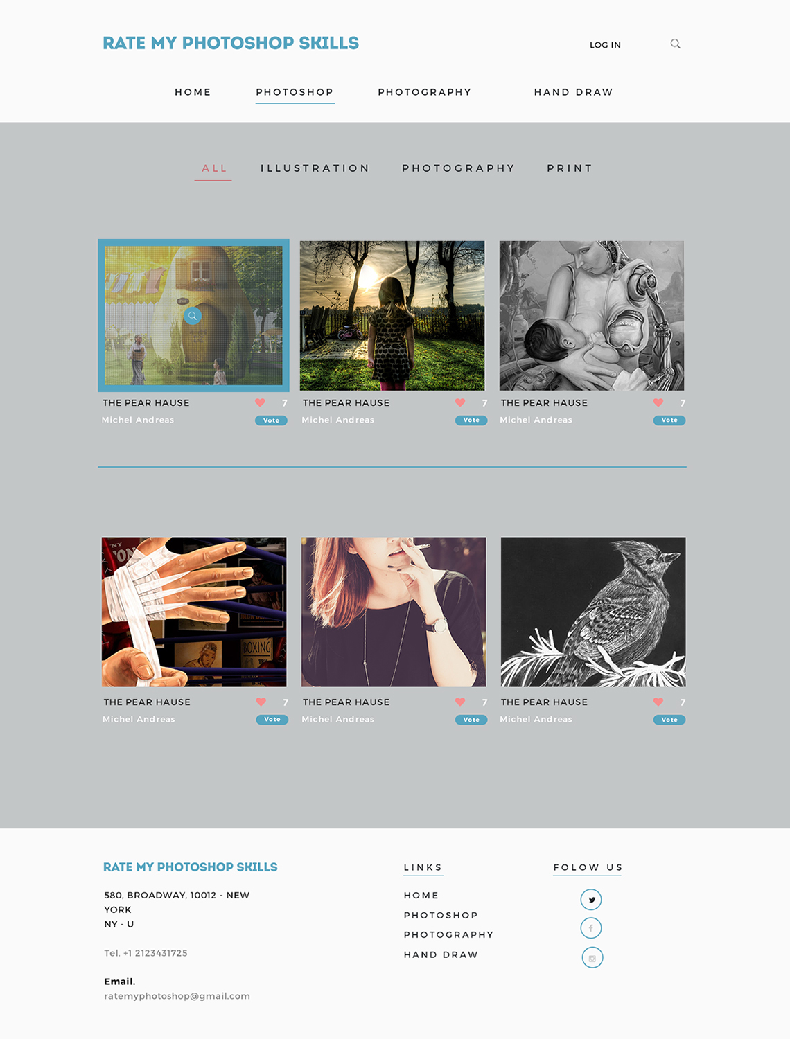 Web Design by Luzmiladdl for this project | Design #6179741