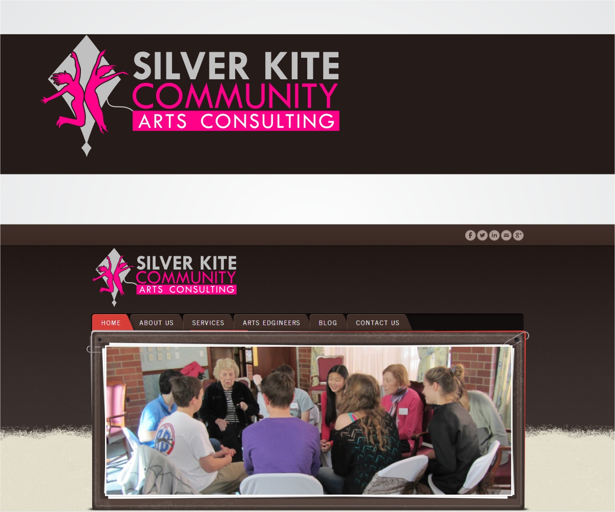 Logo Design by sunny for Silver Kite Community Arts Consulting, LLC | Design #1666803