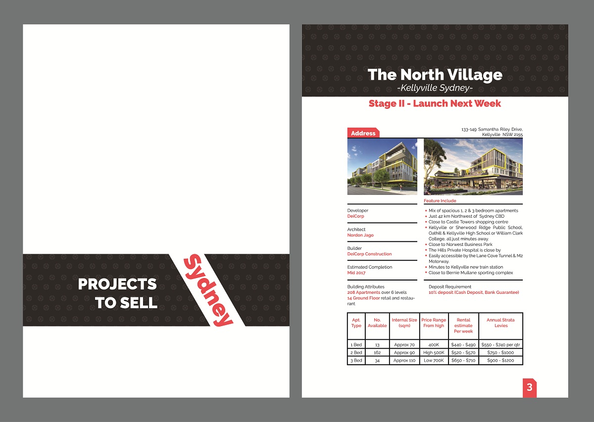 Brochure Design by Iwana Ioana for HOME789 | Design #6163062
