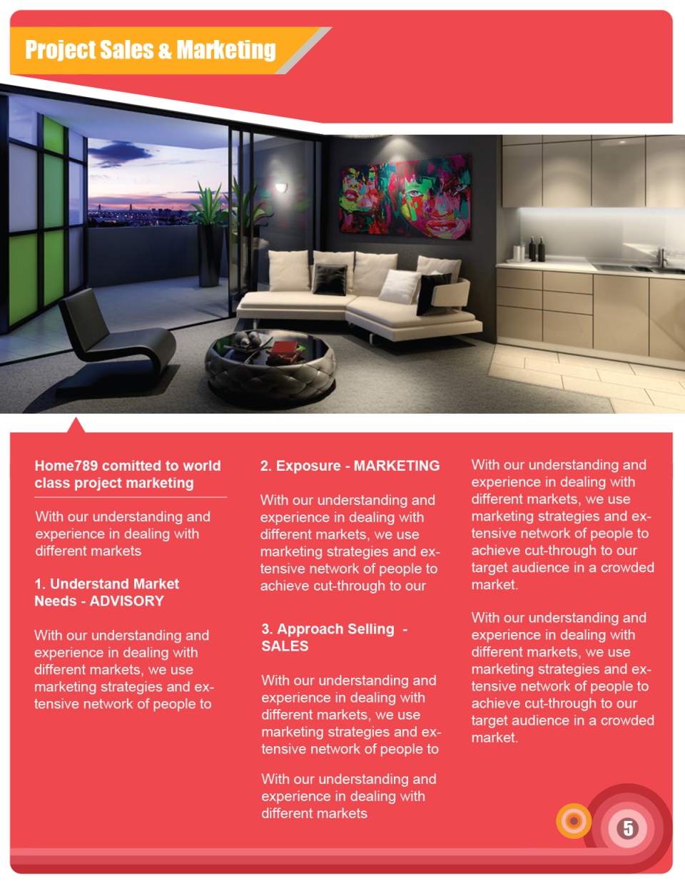 Brochure Design by dayzign for HOME789 | Design #6143383