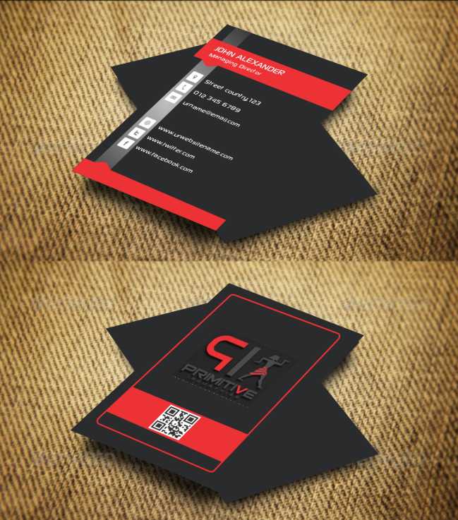 Business Card Design by AwsomeD for Primitive Industries | Design #6129398