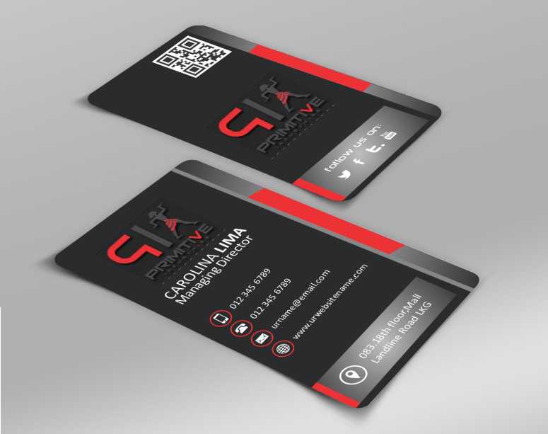 Business Card Design by AwsomeD for Primitive Industries | Design #6129401
