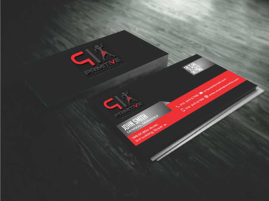 Business Card Design by AwsomeD for Primitive Industries | Design #6129405
