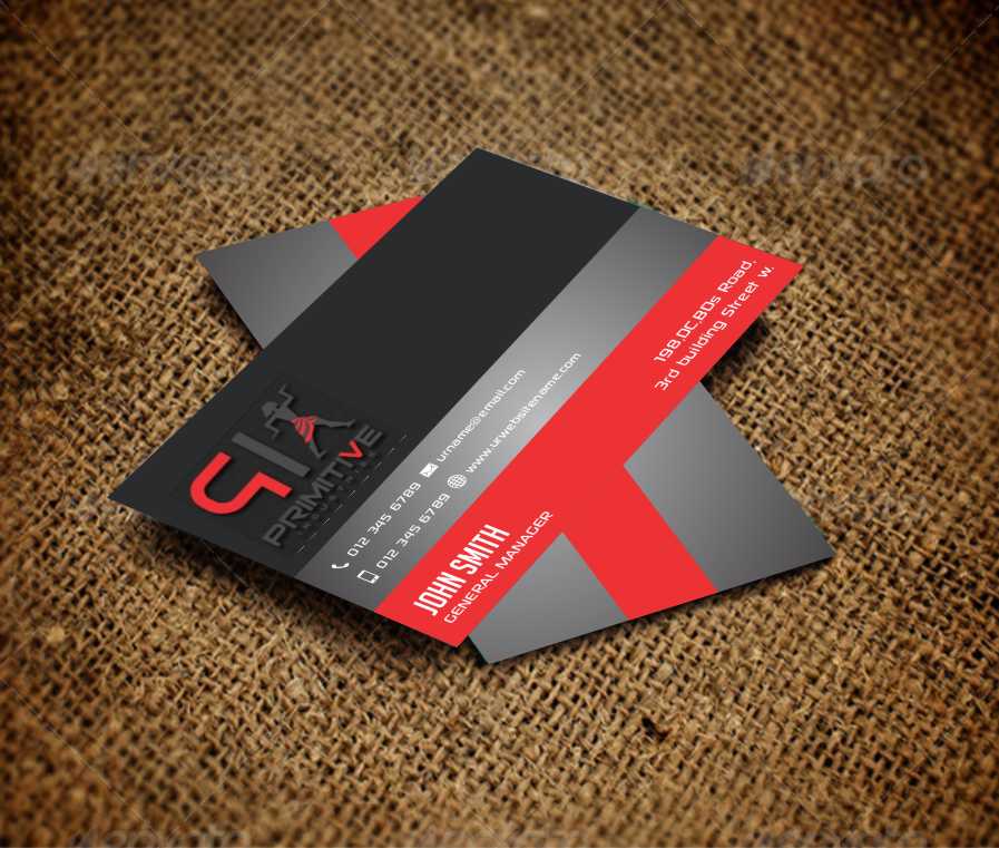 Business Card Design by AwsomeD for Primitive Industries | Design #6129409