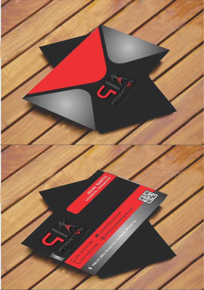 Business Card Design by AwsomeD for Primitive Industries | Design #6129412