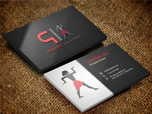 Visitenkarten-Design von Lanka Ama für Primitive Industries | Design: #6113265