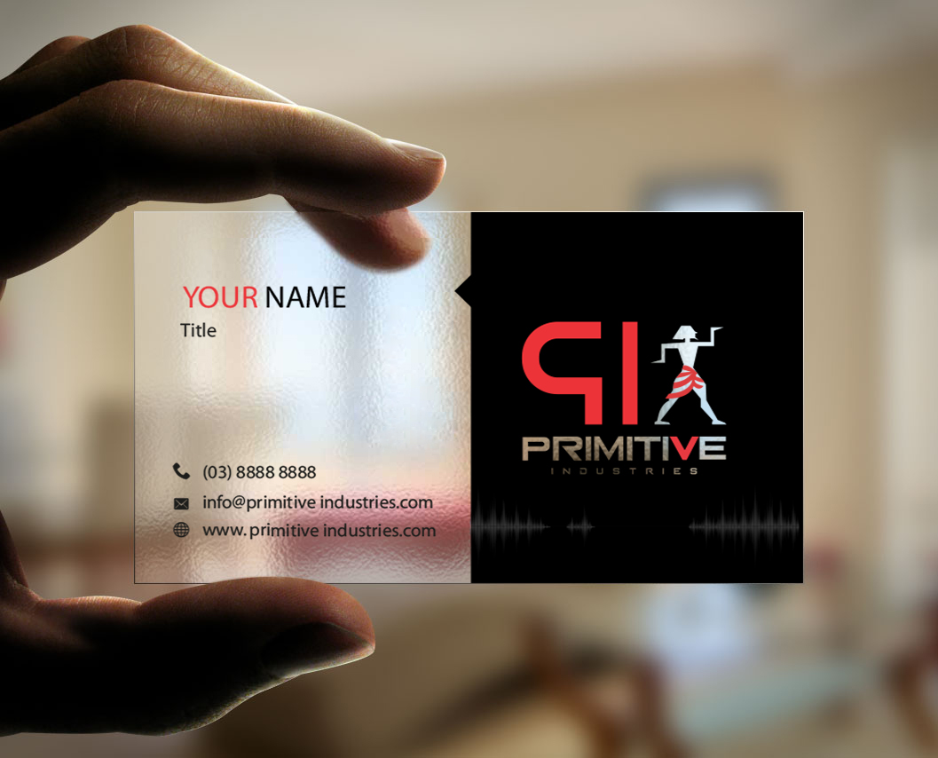 Business Card Design by snowymasterdesigns for Primitive Industries | Design #6152942