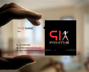 Business Card Design by snowymasterdesigns for Primitive Industries | Design: #6152942