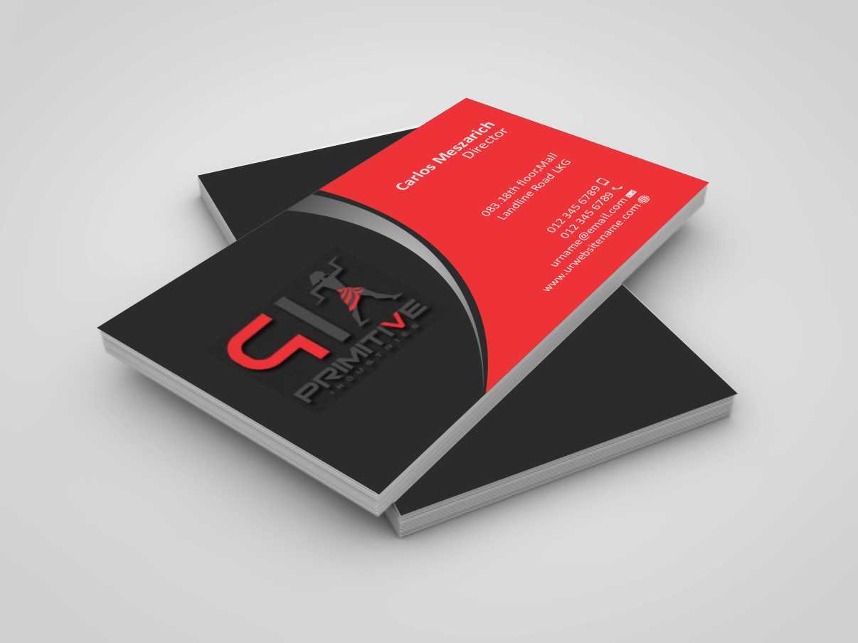Business Card Design by szabist for Primitive Industries | Design #6128369