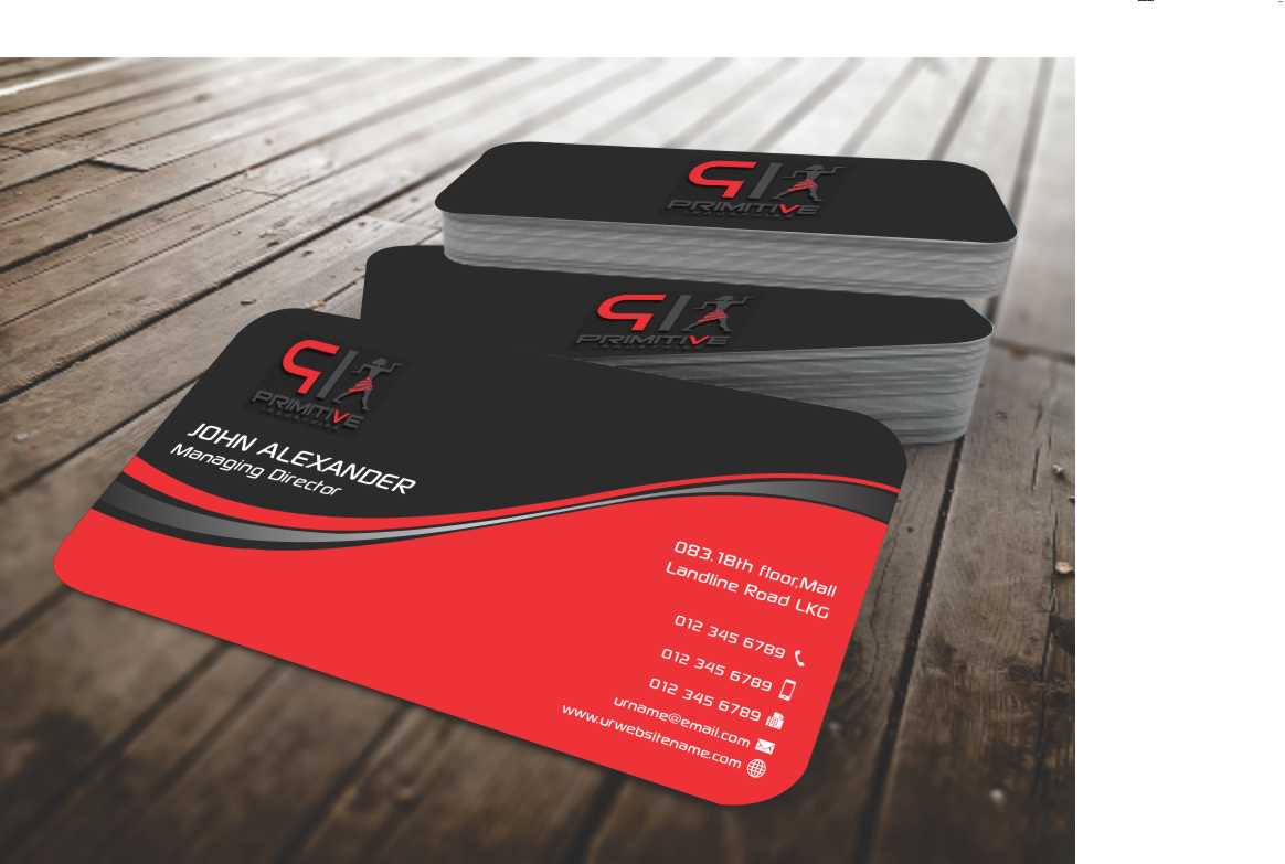 Business Card Design by szabist for Primitive Industries | Design #6128376