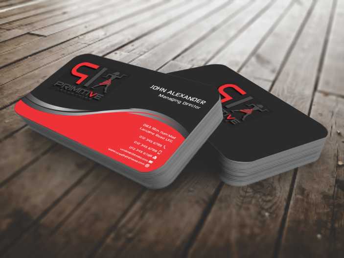 Business Card Design by szabist for Primitive Industries | Design #6128377