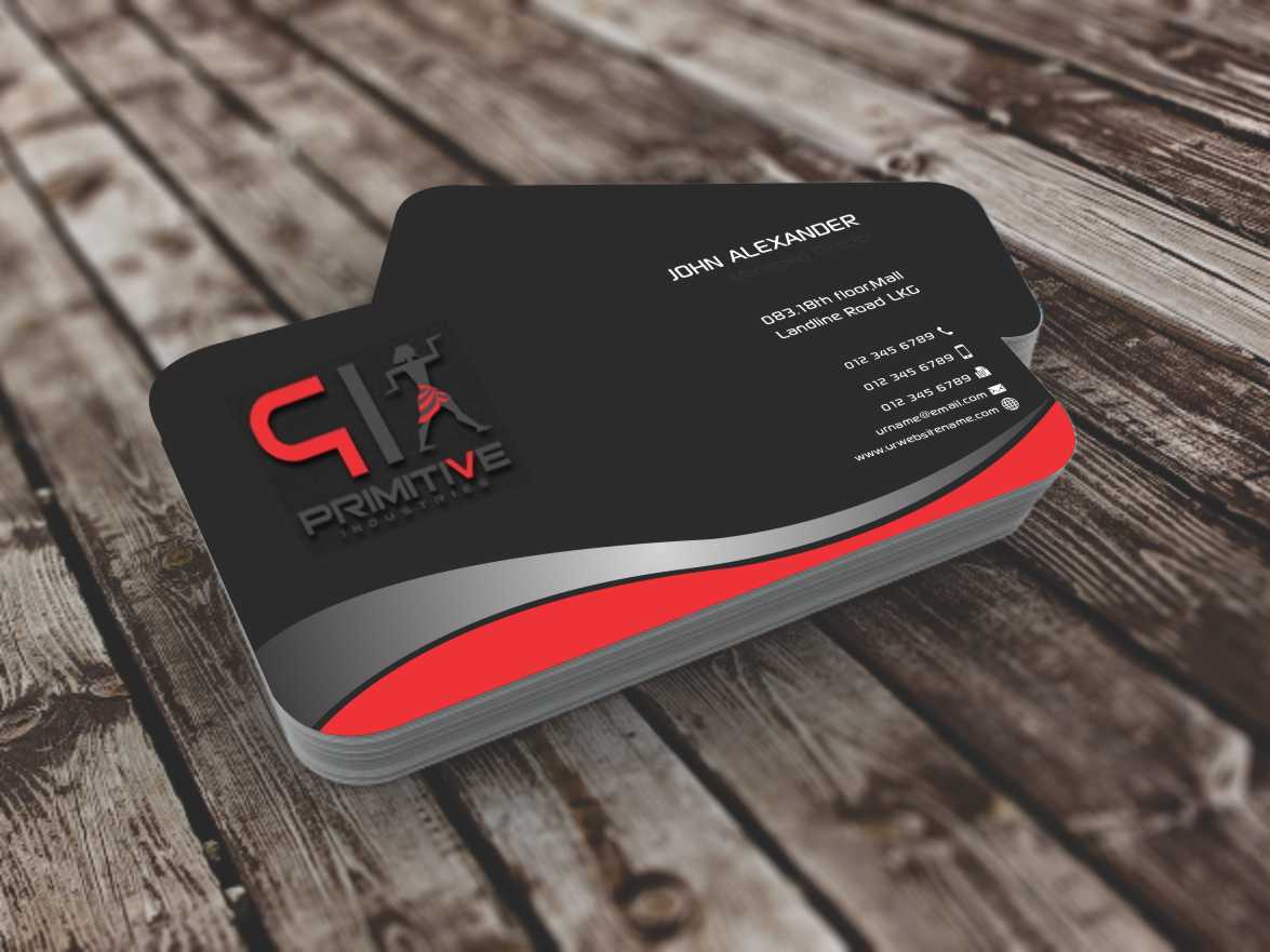 Business Card Design by szabist for Primitive Industries | Design #6128381
