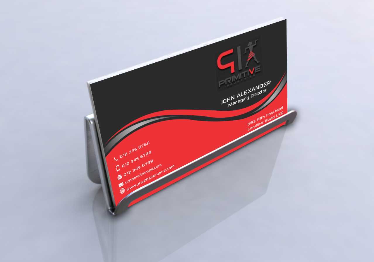 Business Card Design by szabist for Primitive Industries | Design #6128386