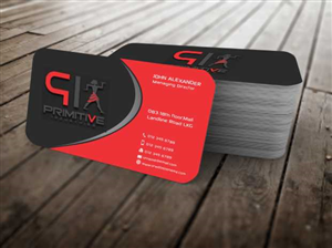 Business Card Design by szabist for Primitive Industries | Design: #6128393