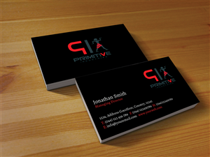 Visitenkarten-Design von Creations Box 2015 für Primitive Industries | Design: #6115057