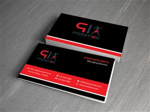 Visitenkarten-Design von Creations Box 2015 für Primitive Industries | Design: #6115071