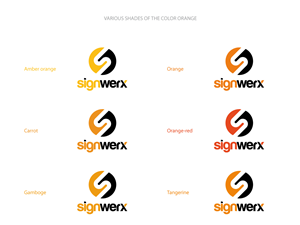 Logo-Design von MIM design für Signwerx | Design: #1708086
