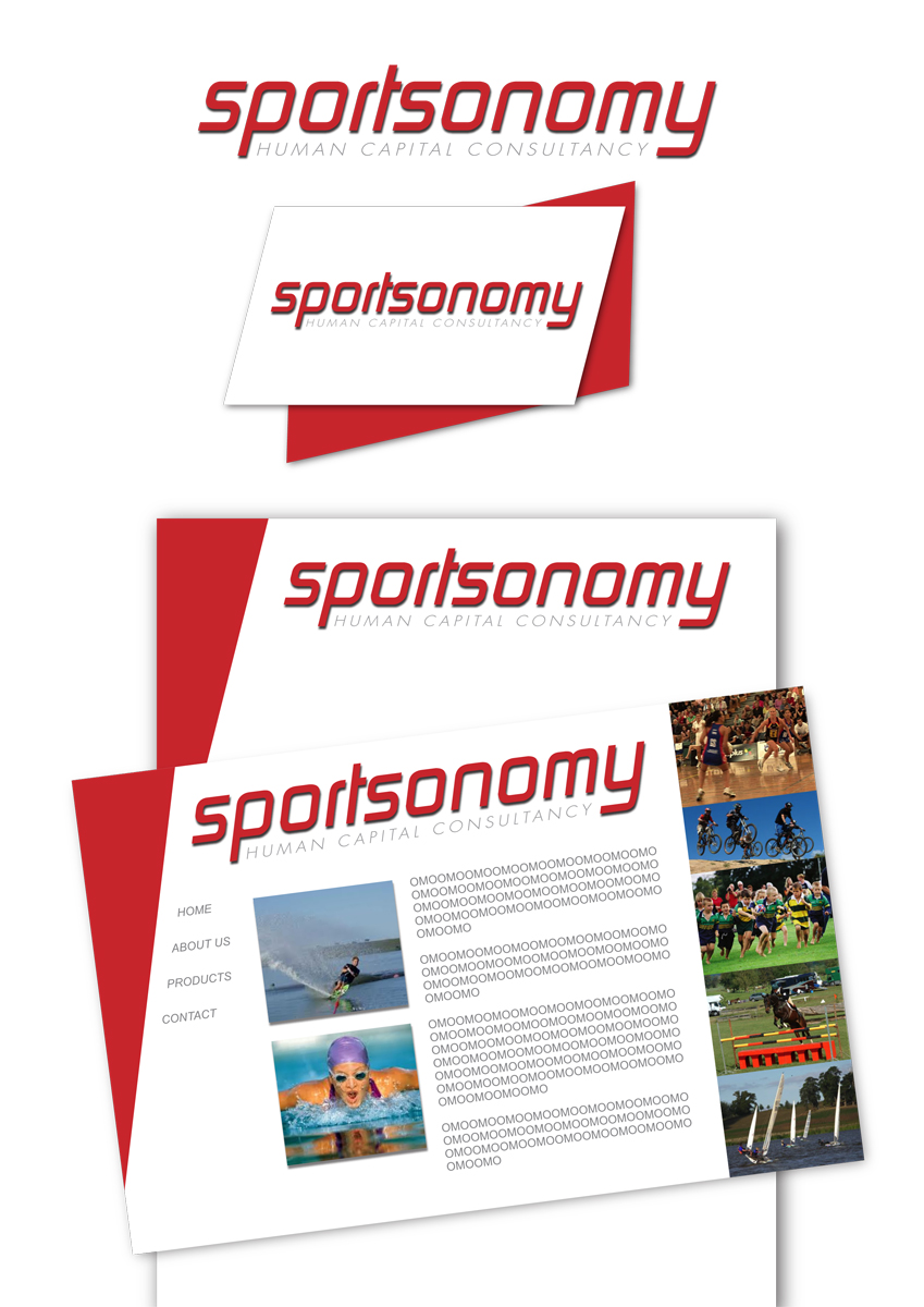 Logo Design by Halfull Media for Sportsonomy | Design #341305