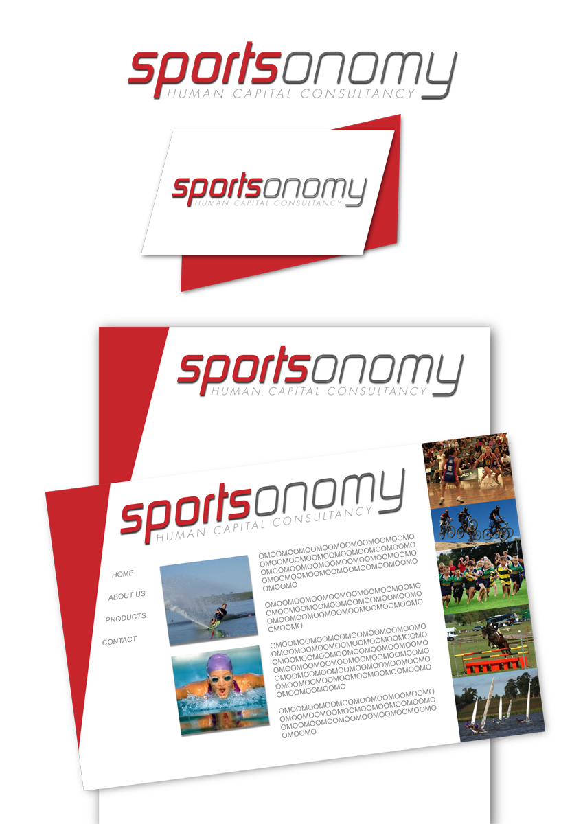 Logo Design by Halfull Media for Sportsonomy | Design #341306
