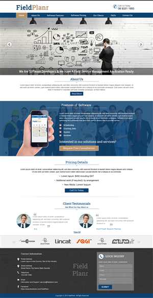 Web Design by harmi_199 for Infomaze Technologies | Design: #6249201