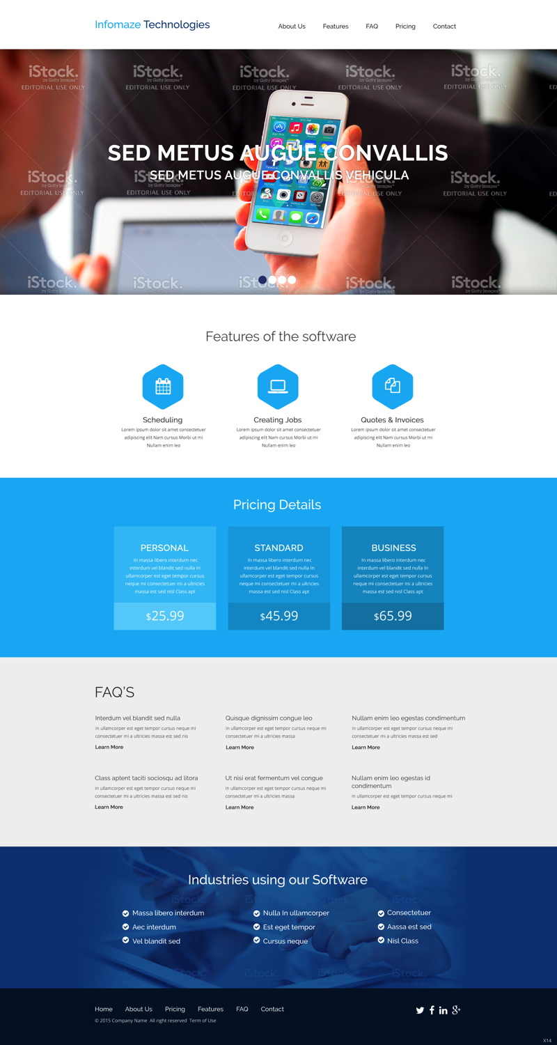 Web Design by pb for Infomaze Technologies | Design #6175199
