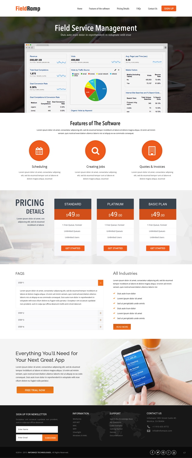 Web Design by pb for Infomaze Technologies | Design #6183093