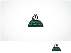 Fangene på fortet ( as main logo ) and the prison island (as undertext) | Logo Design by ArtTank